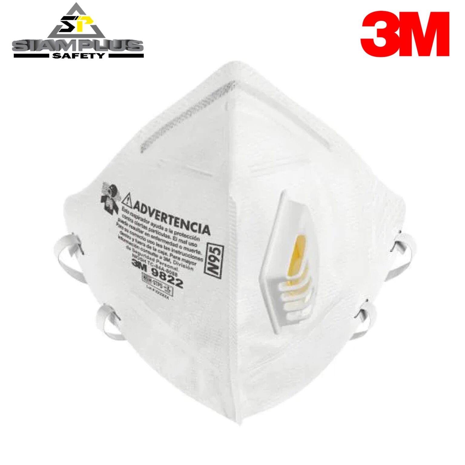 Mascarilla Quirúrgico 3M para Partículas N95 | Siamplus Safety